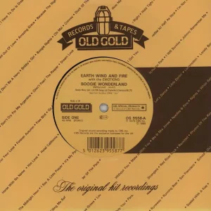 Earth Wind & Fire Boogie Wonderland UK 7" vinyl Time-Limited