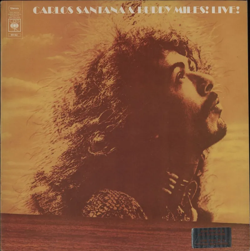 Santana Live! - 2nd - Stickered Sleeve UK Vinyl LP No Minimum Order