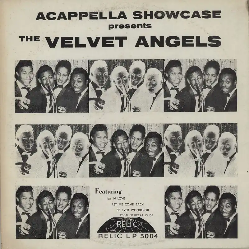 The Velvet Angels Acappella Showcase Presents The Velvet Angels US Vinyl LP Original