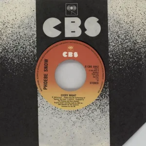 Phoebe Snow Every Night - Jukebox UK 7" vinyl Time-Limited