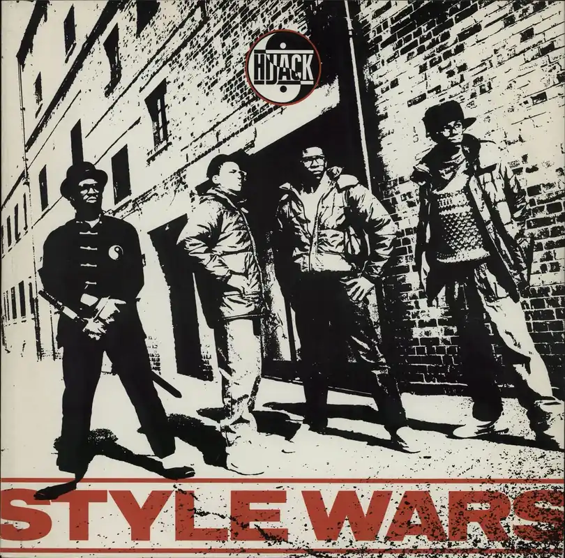Authentic Hijack Style Wars UK 12" vinyl