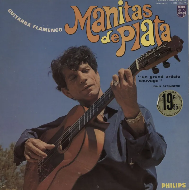 New Arrival Manitas De Plata Guitarra Flamenco French Vinyl LP
