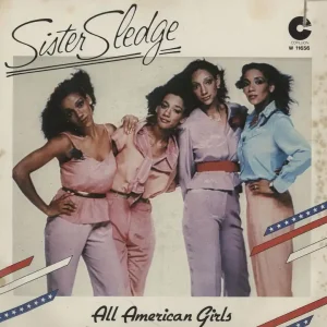 Price Drop Sister Sledge All American Girls Italian 7" vinyl
