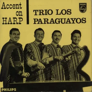 Los Paraguayos Accent On Harp UK 7" vinyl Top Rated
