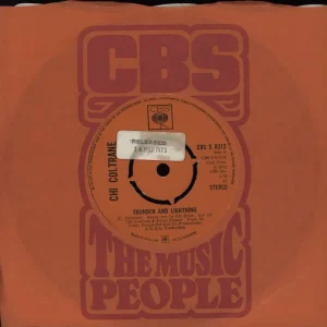 Chi Coltrane Thunder And Lightning UK 7" vinyl Professional Grade