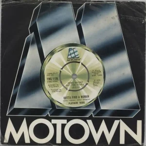 Latest Platinum Hook Gotta Find A Woman UK Promo 7" vinyl