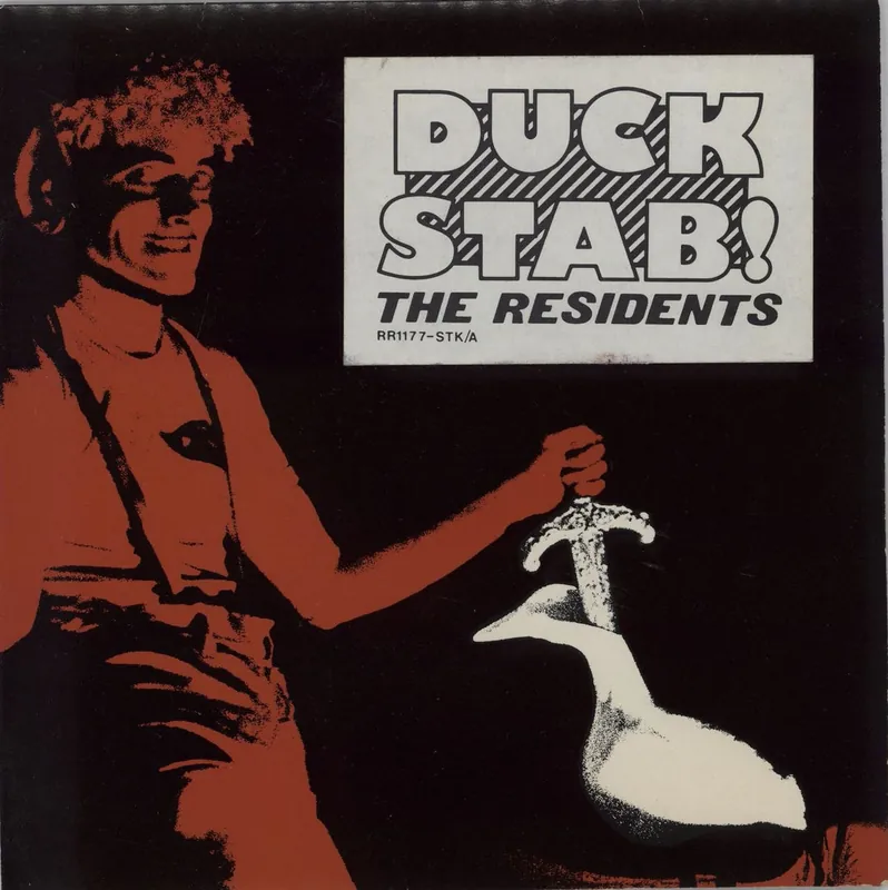 The Residents Duck Stab EP - Stickered US 7" vinyl Holiday Sale