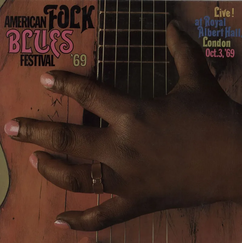 Various-Blues & Gospel American Folk Blues Festival '69 + Poster German Vinyl LP Direct From Manufacturer