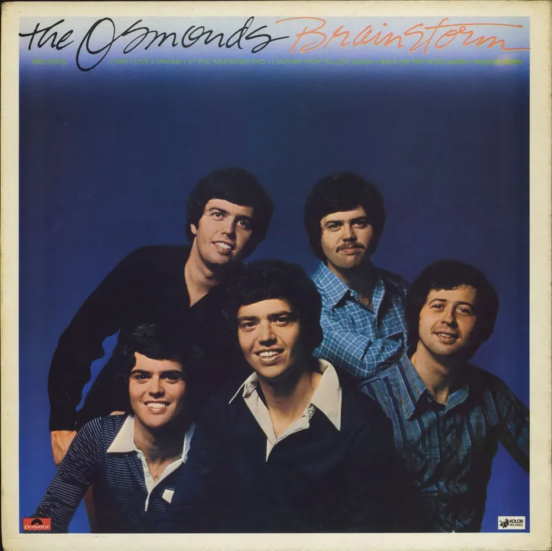 The Osmonds Brainstorm UK Vinyl LP High Quality