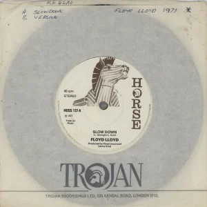 Handmade Floyd Lloyd Slow Down UK 7" vinyl