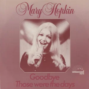 Mary Hopkin Those Were The Days French 7" vinyl Price Cut