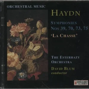Certified Franz Joseph Haydn Haydn Symphonies Nos 39, 70, 73, 75 'La Chasse' Dutch CD album