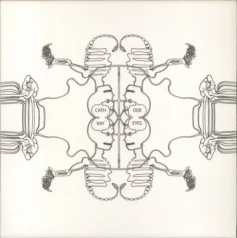 Top Pick Cathode Ray Eyes Eyes In The Melancholy Palm - White Vinyl UK Vinyl LP