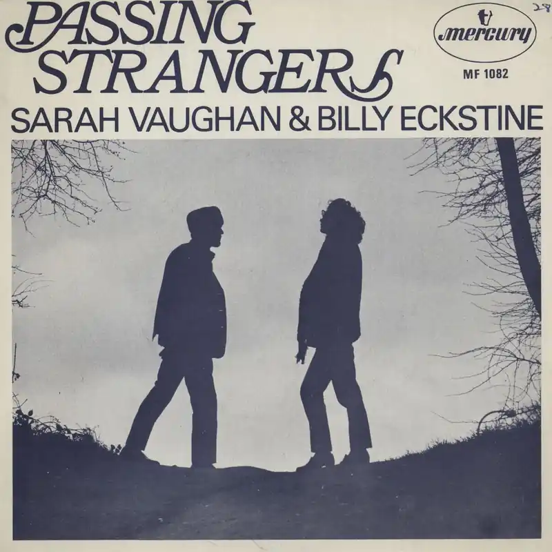 Holiday Sale Billy Eckstine & Sarah Vaughan Passing Strangers - P/S UK 7" vinyl