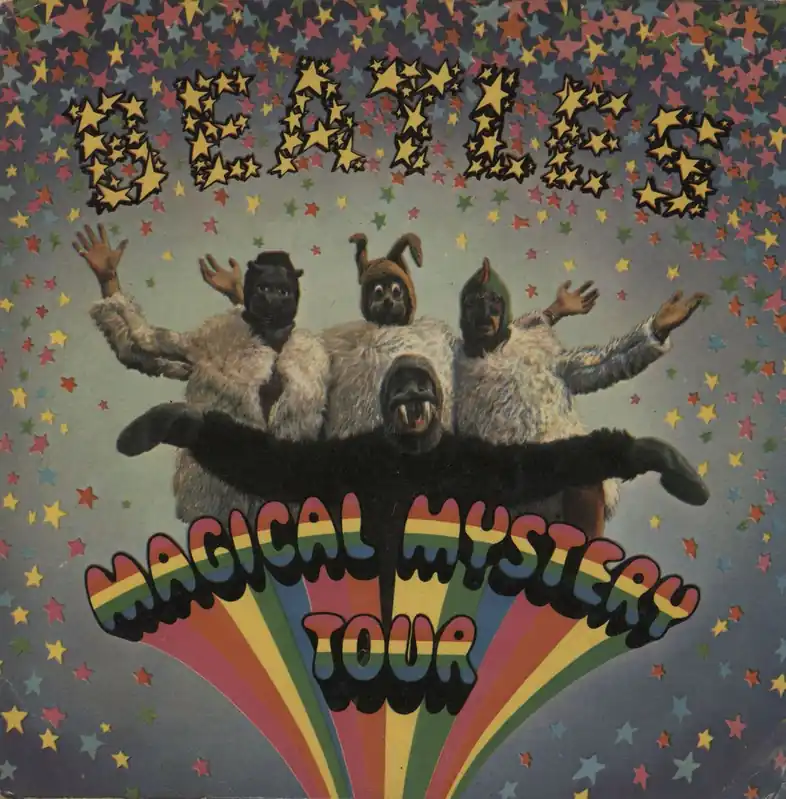 Time-Limited The Beatles Magical Mystery Tour - 1st - WOL UK 7" vinyl