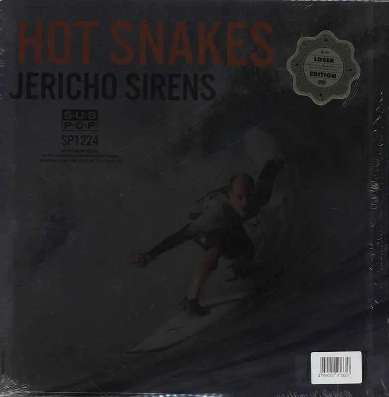 Hot Snakes Jericho Sirens - Loser Edition - Opened shrink UK Vinyl LP No Minimum Order