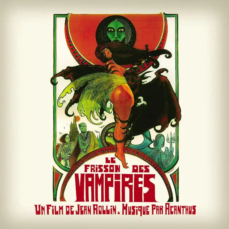 Mega Sale Original Soundtrack Le Frisson Des Vampires - Red Vinyl UK Vinyl LP