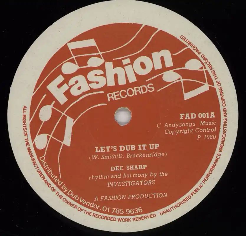 Dee Sharp Let's Dub It Up UK 12" vinyl Factory Price