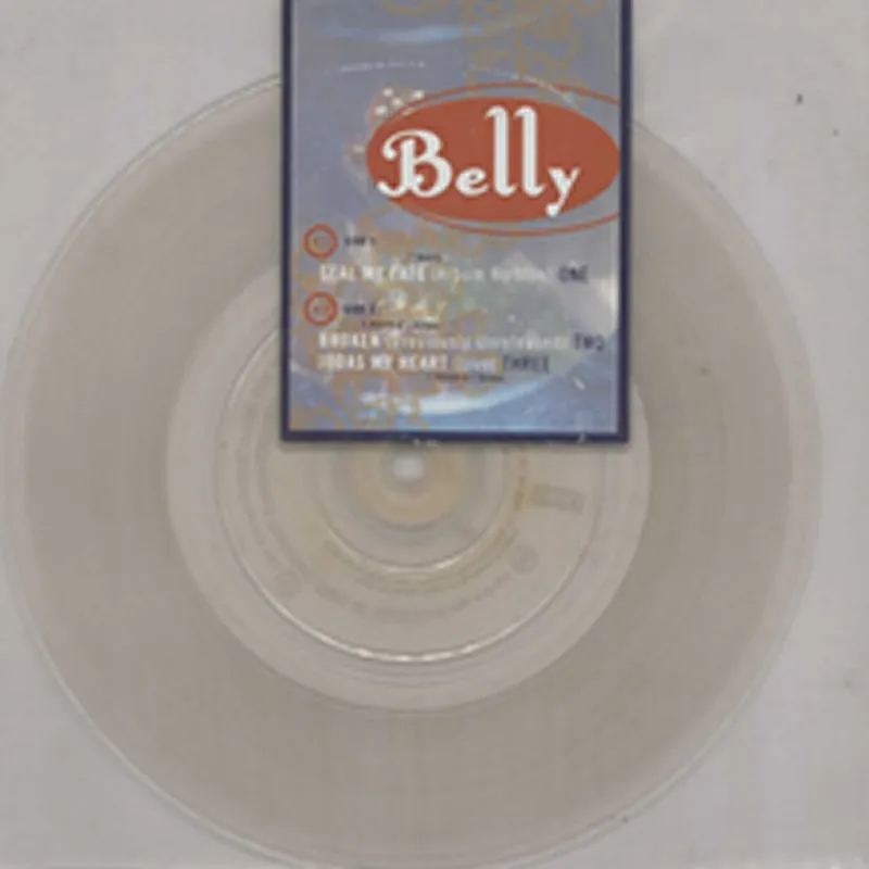 Instant Buy Belly Seal My Fate - Clear Vinyl UK 7" vinyl