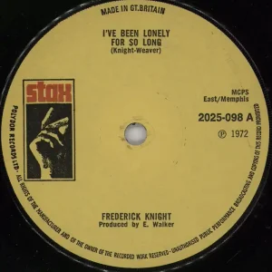 Exclusive Offer Frederick Knight I've Been Lonely For So Long - Solid UK 7" vinyl
