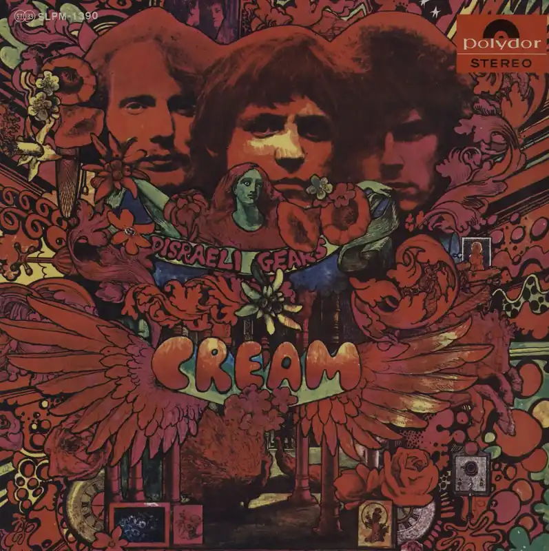 Cream Disraeli Gears - 1st Japanese Vinyl LP Limited Time