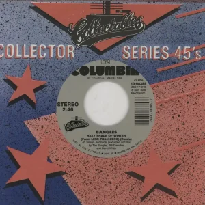 Seasonal Sale The Bangles Hazy Shade Of Winter US 7" vinyl