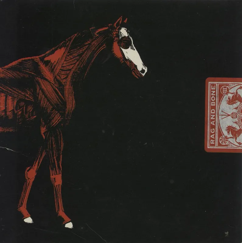 Weekend Sale The White Stripes Rag And Bone - Red Vinyl - Sealed - EX UK 7" vinyl