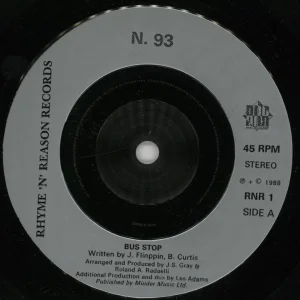 N. 93 Bus Stop UK 7" vinyl Editor’s Pick
