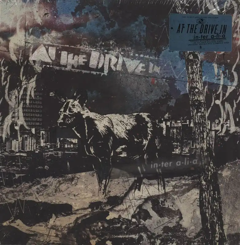 Direct From Manufacturer At The Drive-In In•ter a•li•a - Grimace Purple and Deep Purple Splatter Split US Vinyl LP