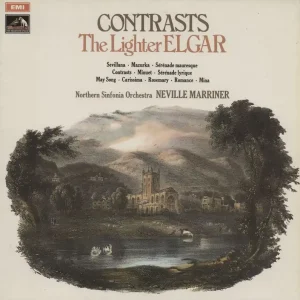 Edward Elgar Contrasts The Lighter Elgar UK Vinyl LP Seasonal Sale