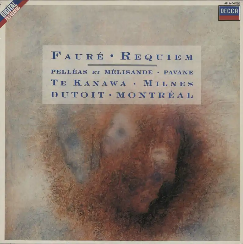 Viral Gabriel Fauré Requiem/ Pelléas Et Mélisande/ Pavane Dutch Vinyl LP