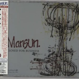 Mansun Closed For Business Japanese CD single Sale