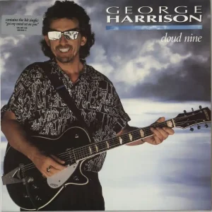 Flash Sale George Harrison Cloud Nine - silver sticker UK Vinyl LP