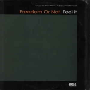 Hot Deal Freedom Or Not Feel It - Sealed Italian 12" vinyl
