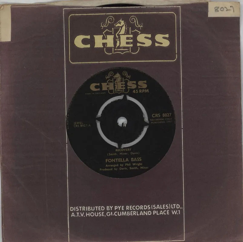 Money Back Guarantee Fontella Bass Recovery UK 7" vinyl