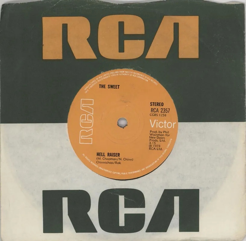 Buy Online The Sweet Hell Raiser UK 7" vinyl