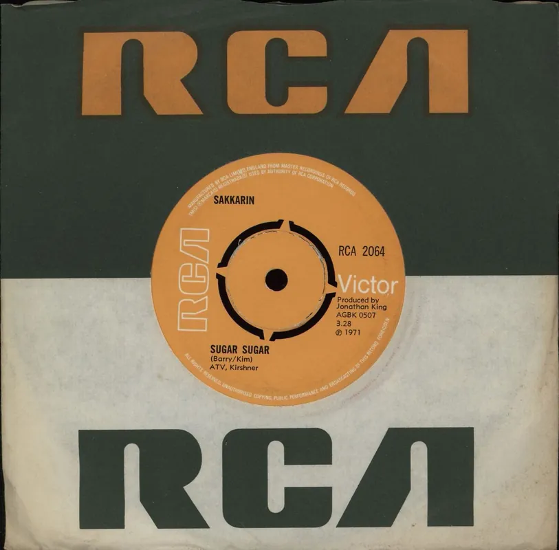 Best Choice Sakkarin Sugar Sugar UK 7" vinyl