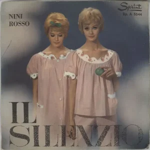 Limited Edition Nini Rosso Il Silenzio Italian 7" vinyl