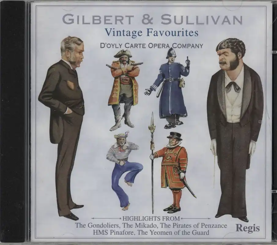 Wholesale The D'Oyly Carte Opera Company Vintage Favourites UK CD album