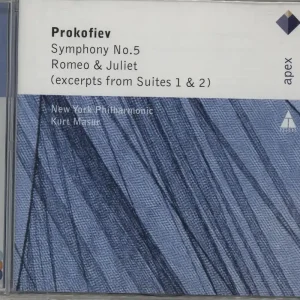 Sergei Prokofiev Symphony No. 5 UK CD album New Arrival