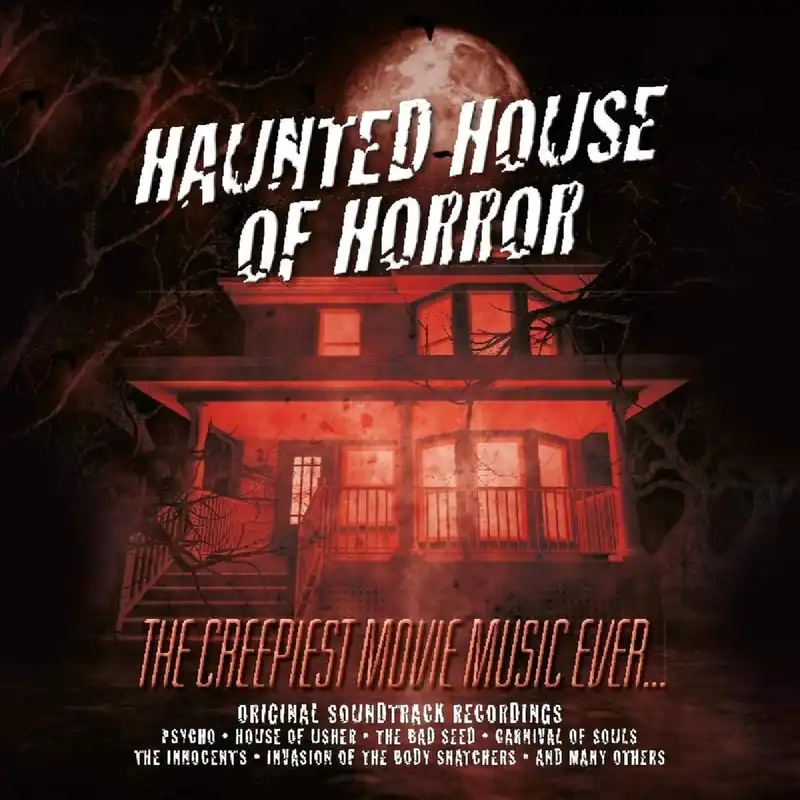 Free Shipping Various-Film, Radio, Theatre & TV Haunted House Of Horror - Orange Vinyl - Sealed UK Vinyl LP