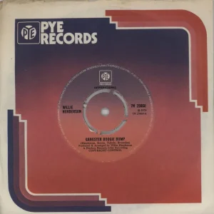 Willie Henderson Gangster Boogie Bump - 4Pr UK 7" vinyl Price Drop