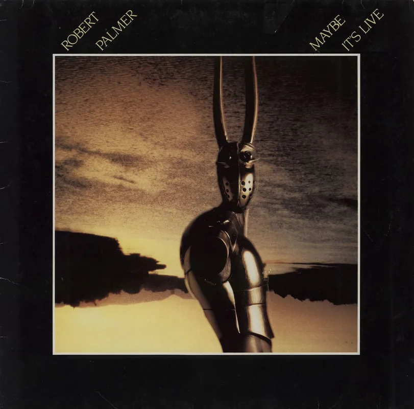 Robert Palmer Maybe It's Live Dutch Vinyl LP Big Sale