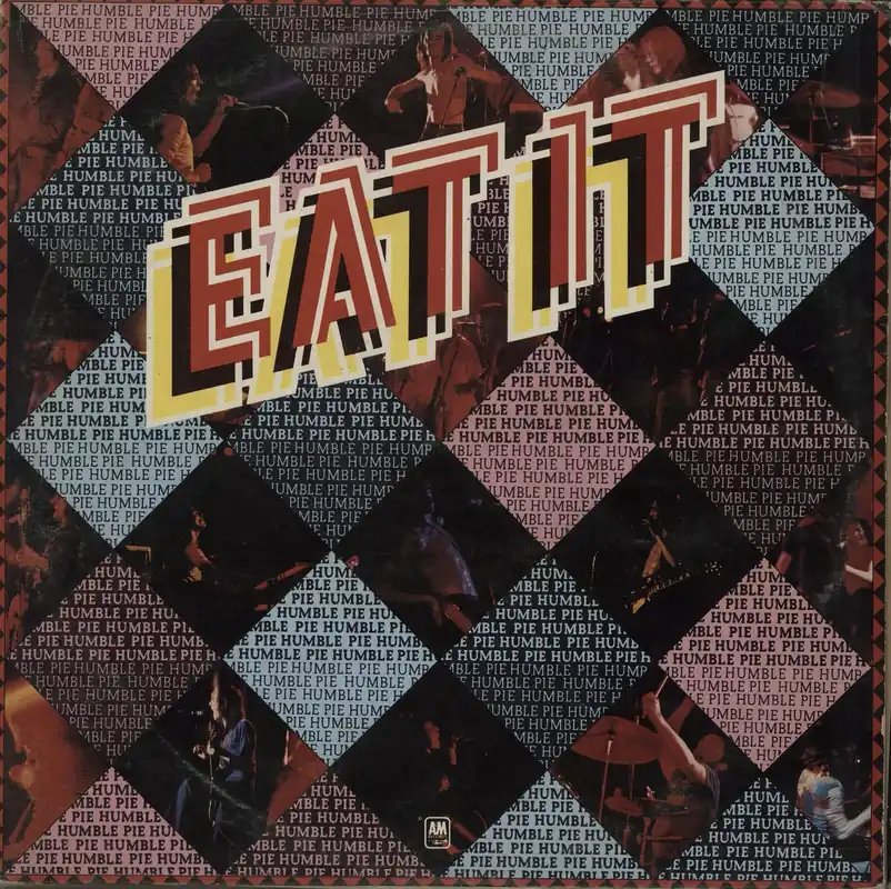 Humble Pie Eat It - 1st - Red Vinyl + Booklet - EX UK 2-LP vinyl set Special Offer