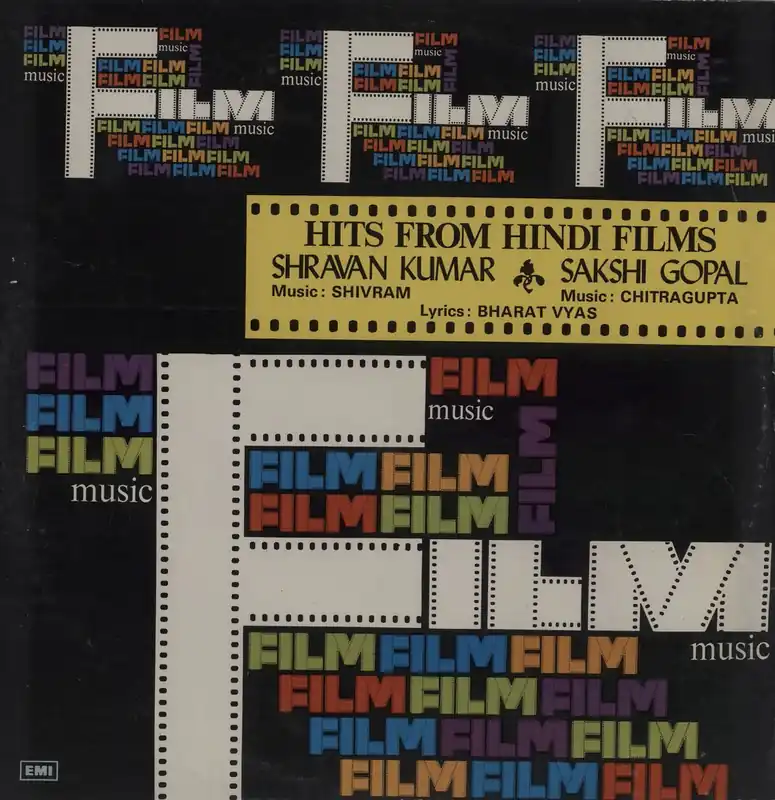Worldwide Shipping Original Soundtrack Shravan Kumar / Sakshi Gopal - Hits From Hindi Films Indian Vinyl LP