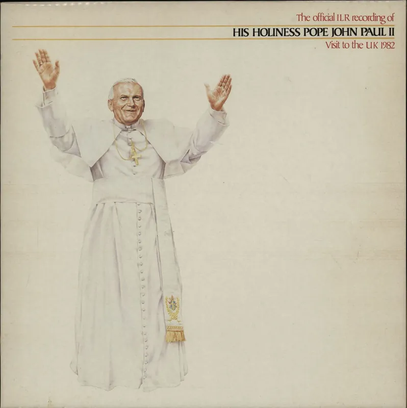 Various-Religious His Holiness Pope John Paul II Visit to the UK 1982 UK Vinyl LP Worldwide Shipping