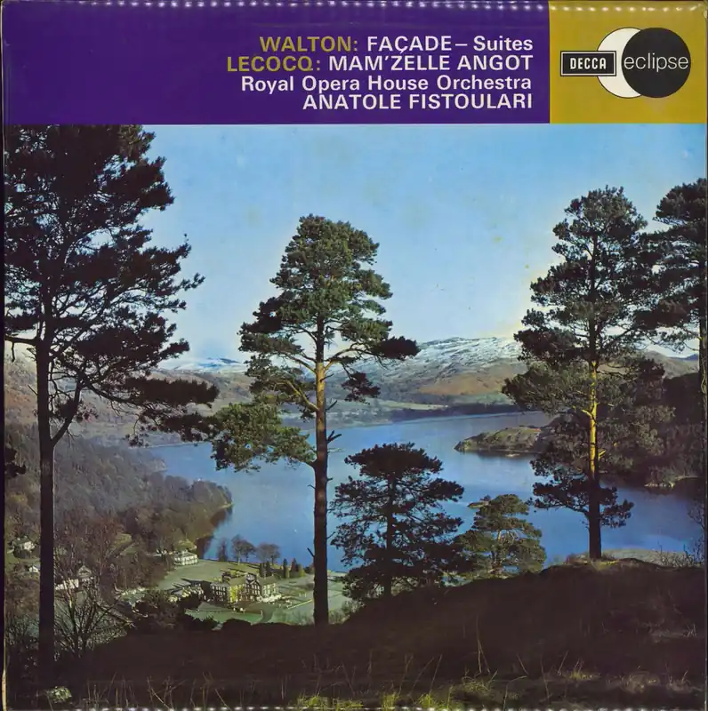 Royal Opera House Orchestra Walton: Façade - Suites / Lecocq: Mam'zelle Angot UK Vinyl LP Best Price