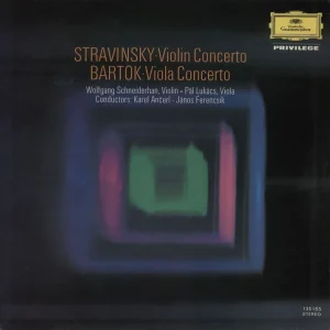 Béla Bartók Stravinsky: Concerto In D For Violin And Orchestra / Bartok: Concerto For Viola And Orchestra Op. Po UK Vinyl LP Weekend Sale