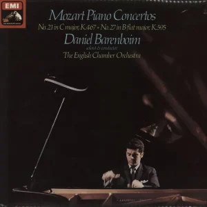 Wolfgang Amadeus Mozart Mozart: Piano Concertos UK Vinyl LP Fast Shipping
