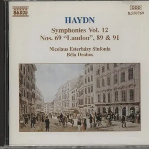 Franz Joseph Haydn Symphonies Vol. 12 Nos. 69 'Laudon' / No. 89 / No. 91 German CD album Price Drop